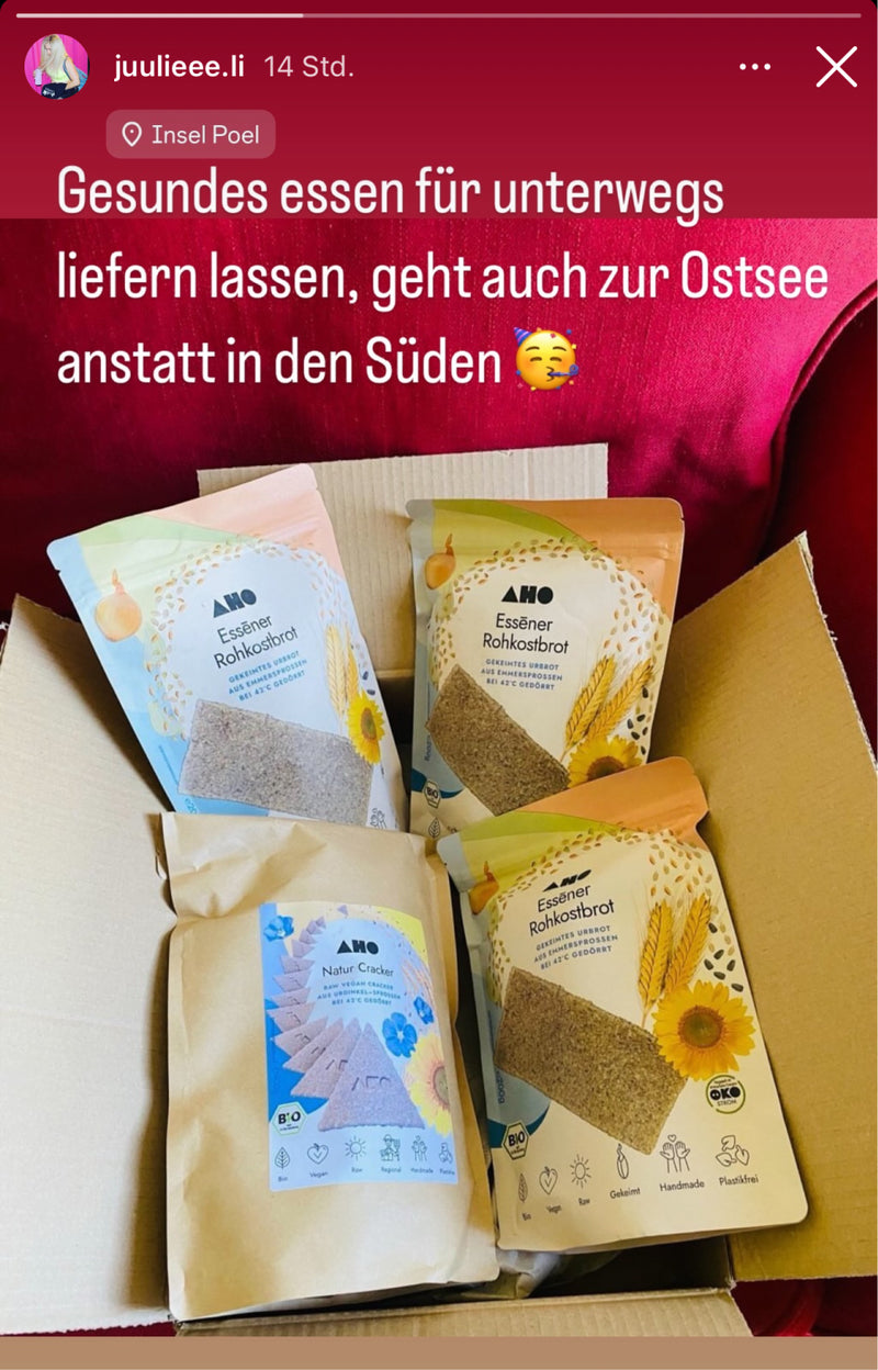 Essener Rohkostbrot im Paket