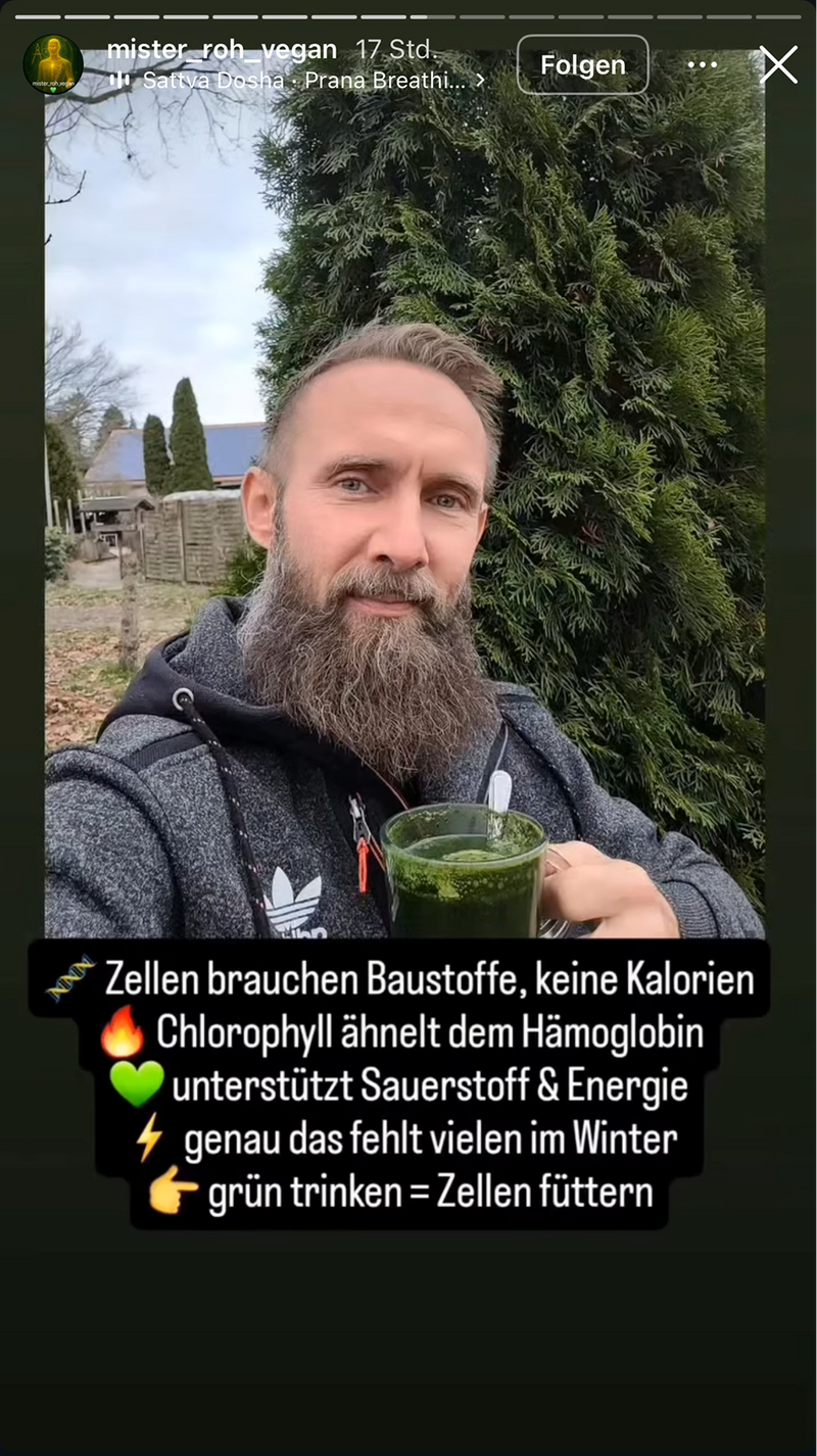 UGC AHO Grassaft MisterRoh mit Glas Draussen