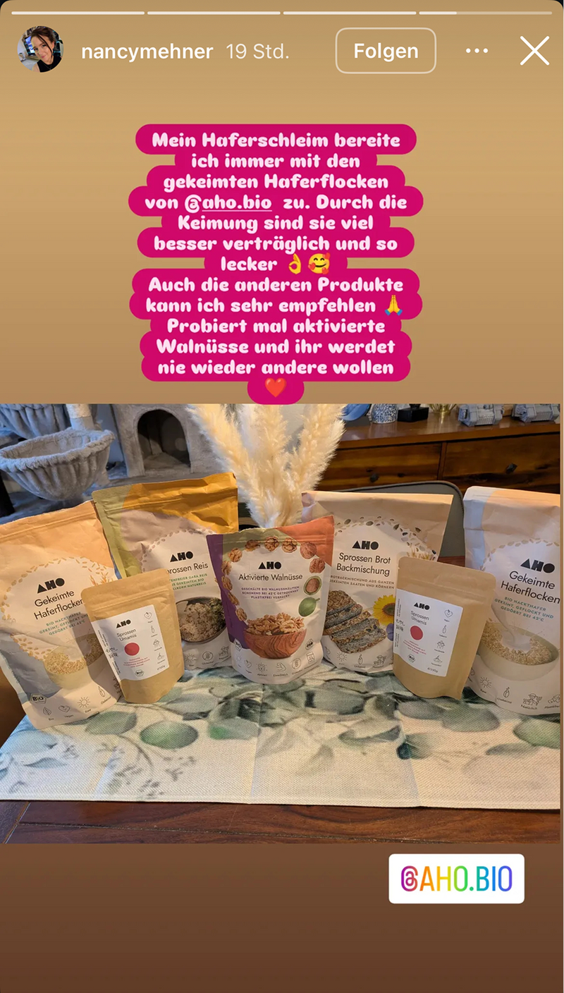 UGC AHO Haferflocken Mein Haferschleim