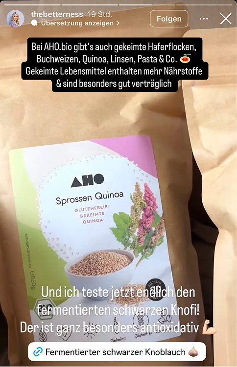 UGC AHO Quinoa Thebetterness