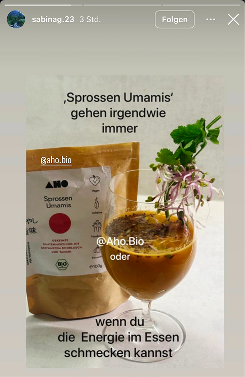 UGC AHO Umamies Cocktail Glas