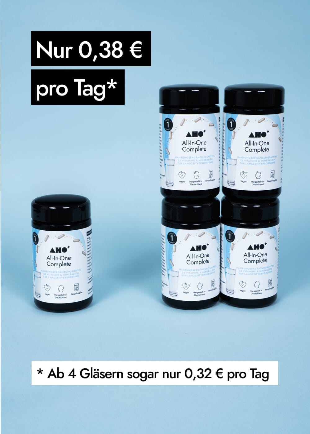 AHO All-In-One Complete Nahrungsergänzung AHO.BIO GmbH 