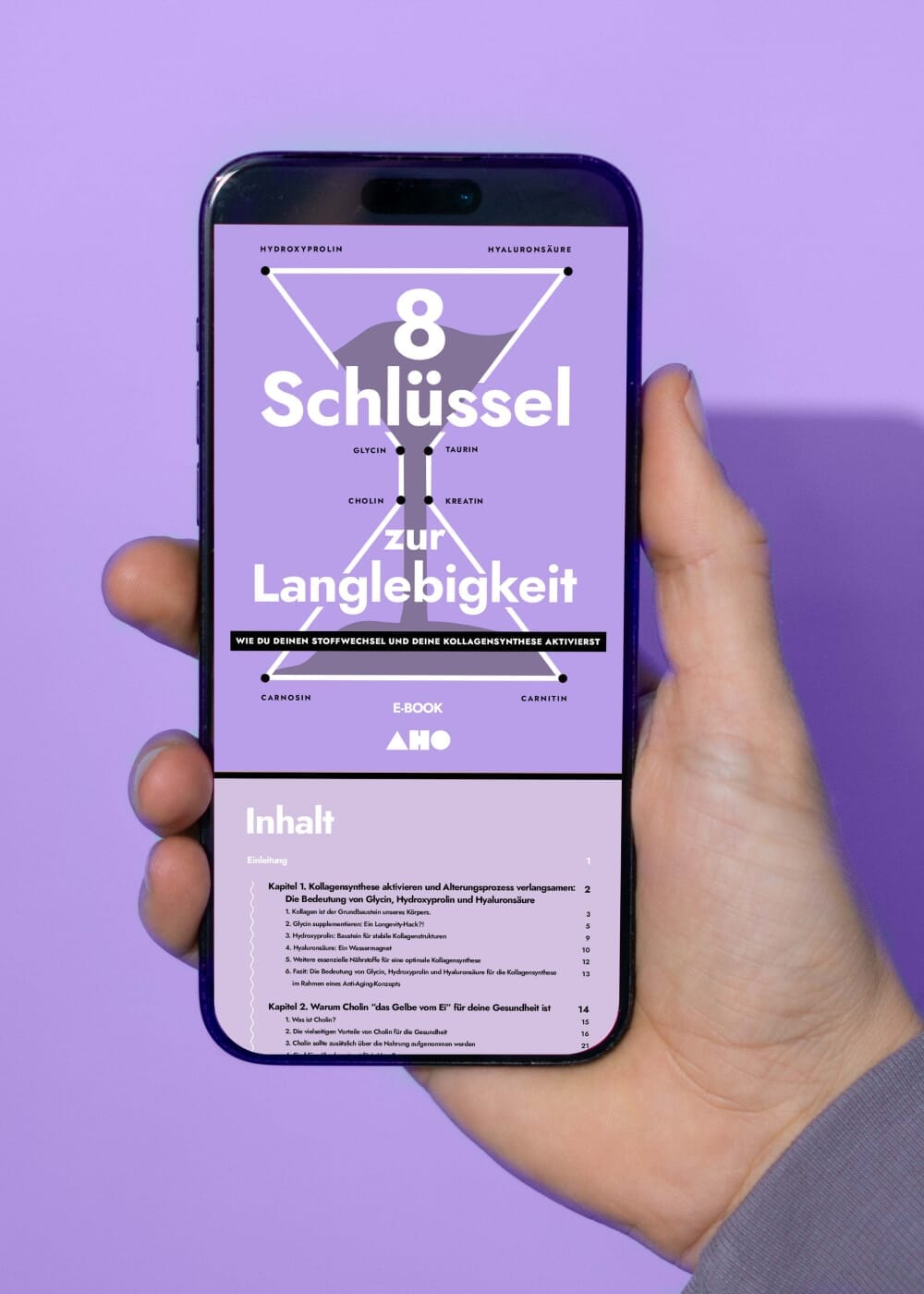E-Book: 8 Schlüssel zur Langlebigkeit Bücher AHO.BIO GmbH 