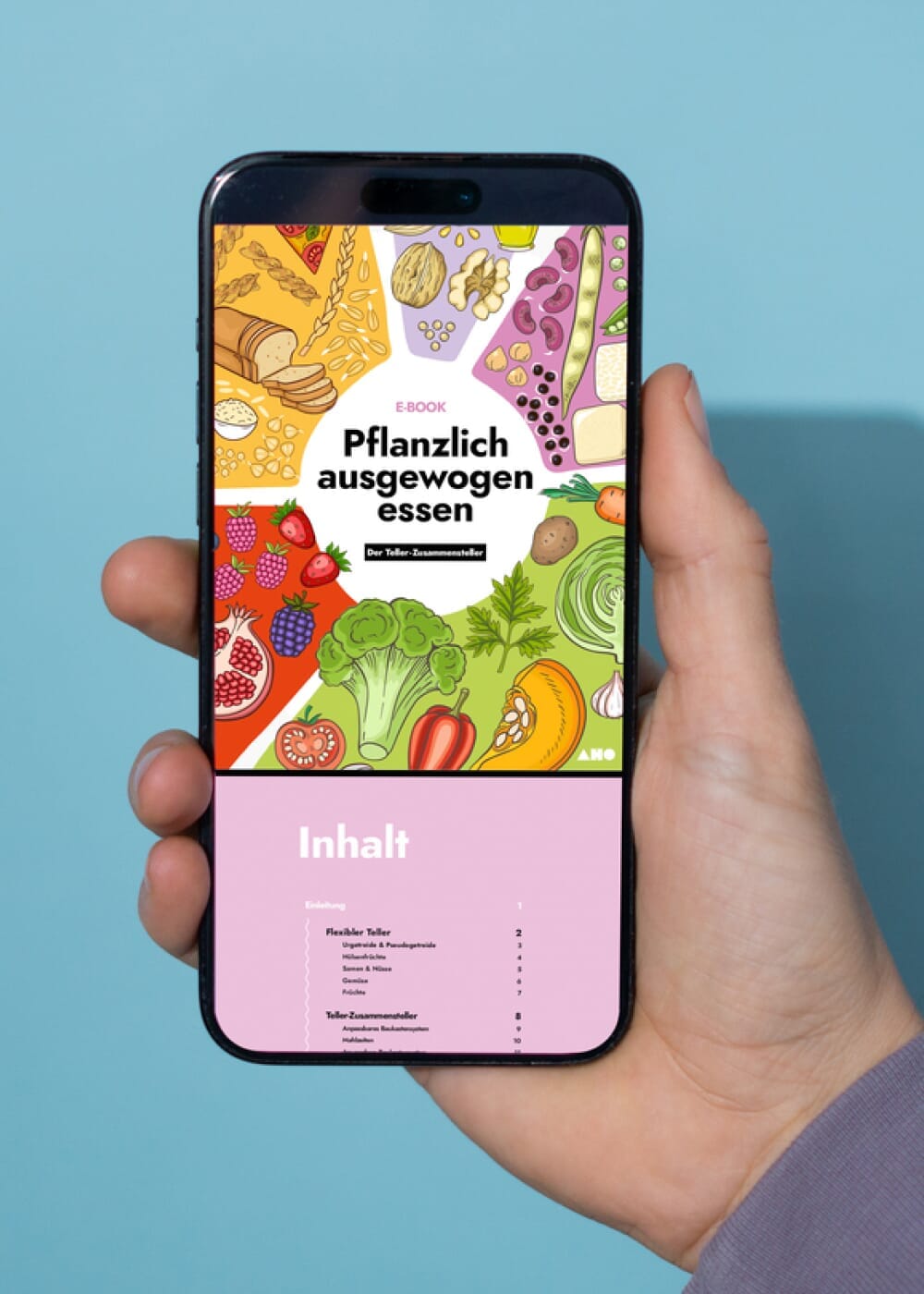 E-Book: Pflanzlich ausgewogen essen Bücher AHO.BIO GmbH 