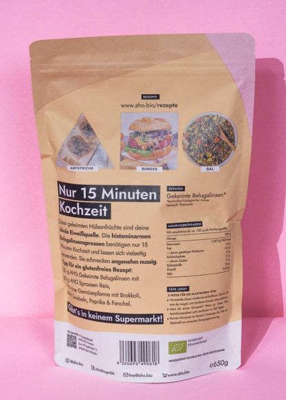 AHO Gekeimte Belugalinsen Ölsaaten AHO.BIO GmbH 