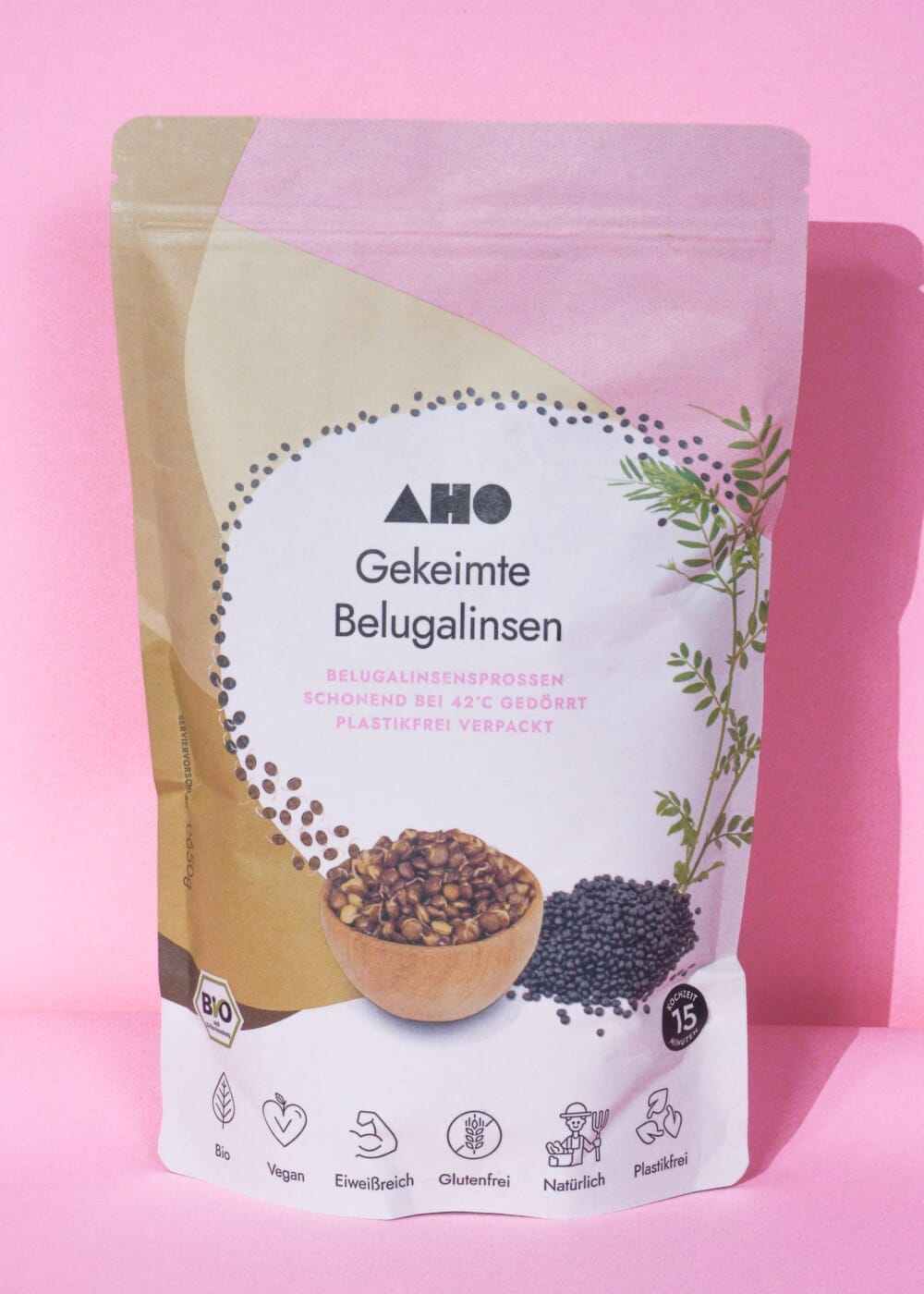AHO Gekeimte Belugalinsen Ölsaaten AHO.BIO GmbH 