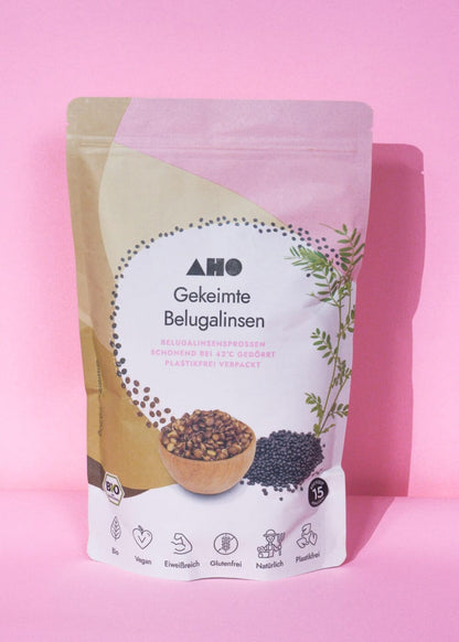 AHO Gekeimte Belugalinsen Ölsaaten AHO.BIO GmbH 
