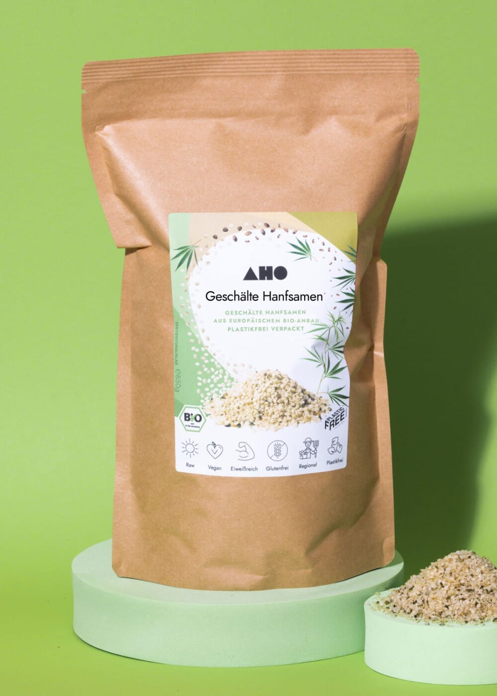 AHO Geschälte Hanfsamen Ölsaaten AHO.BIO GmbH 