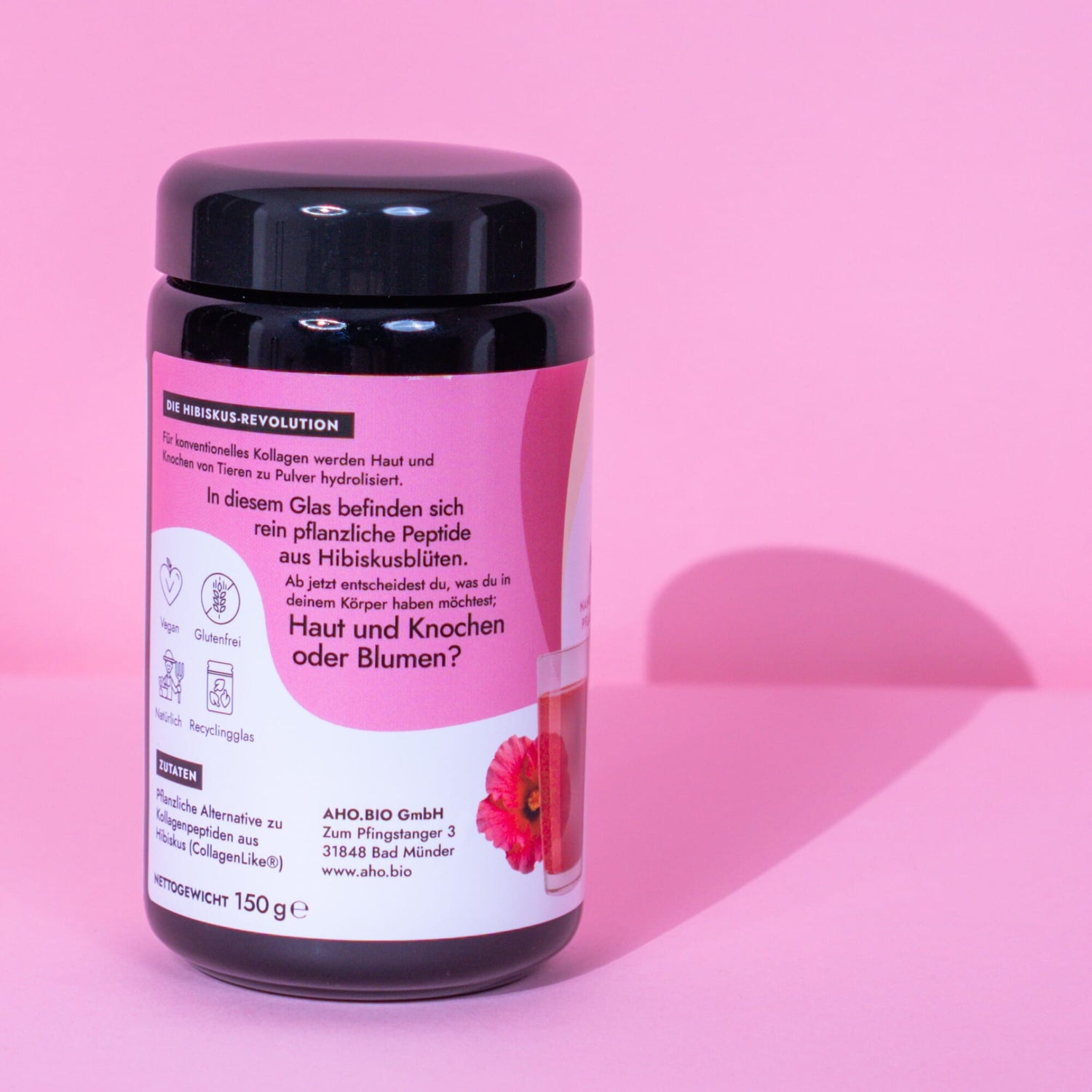 AHO Hibiskus Kollagen Nahrungsergänzung AHO.BIO GmbH 