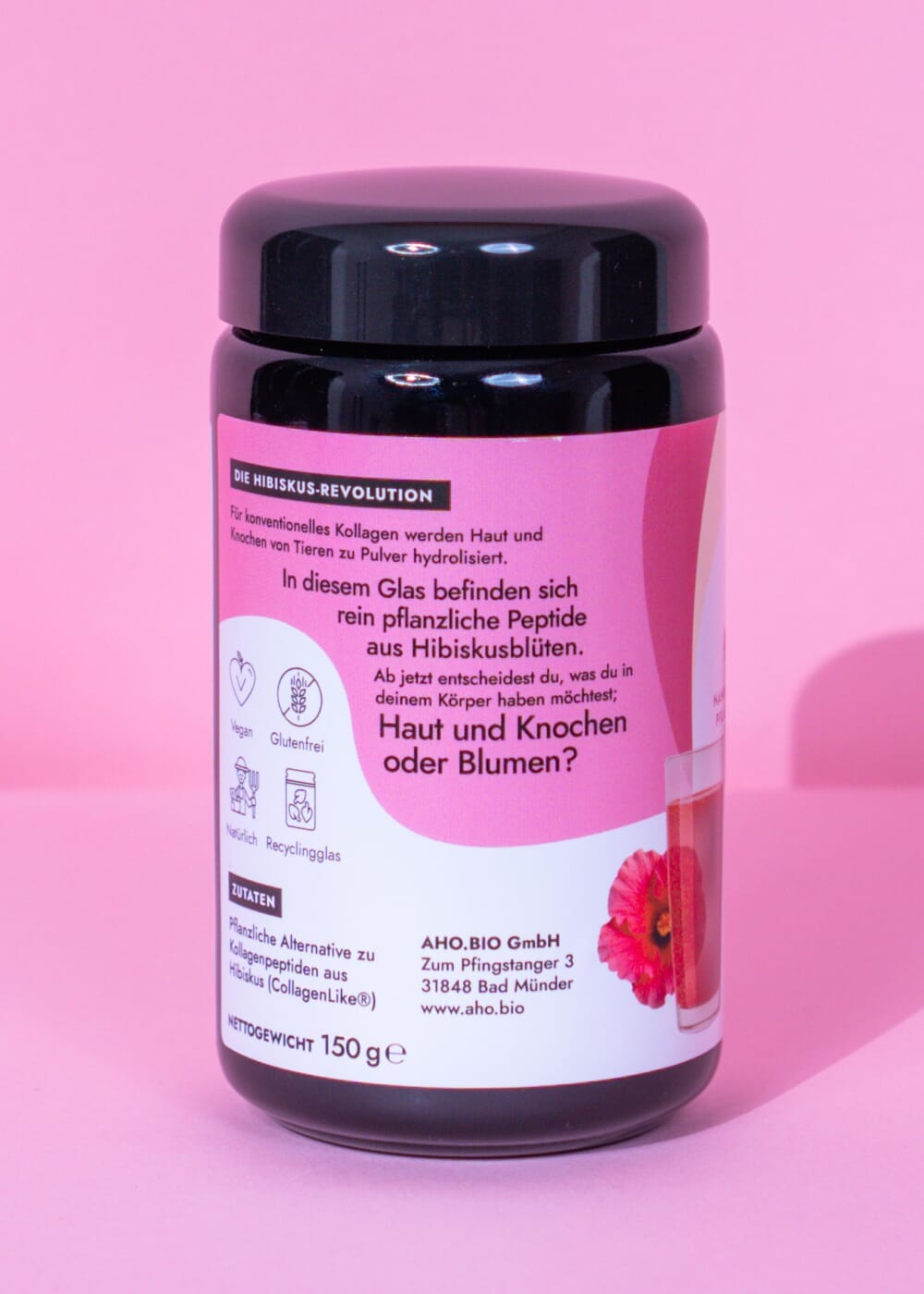 AHO Hibiskus Kollagen-Like Nahrungsergänzung AHO.BIO GmbH 