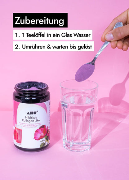AHO Hibiskus Kollagen-Like Nahrungsergänzung AHO.BIO GmbH 