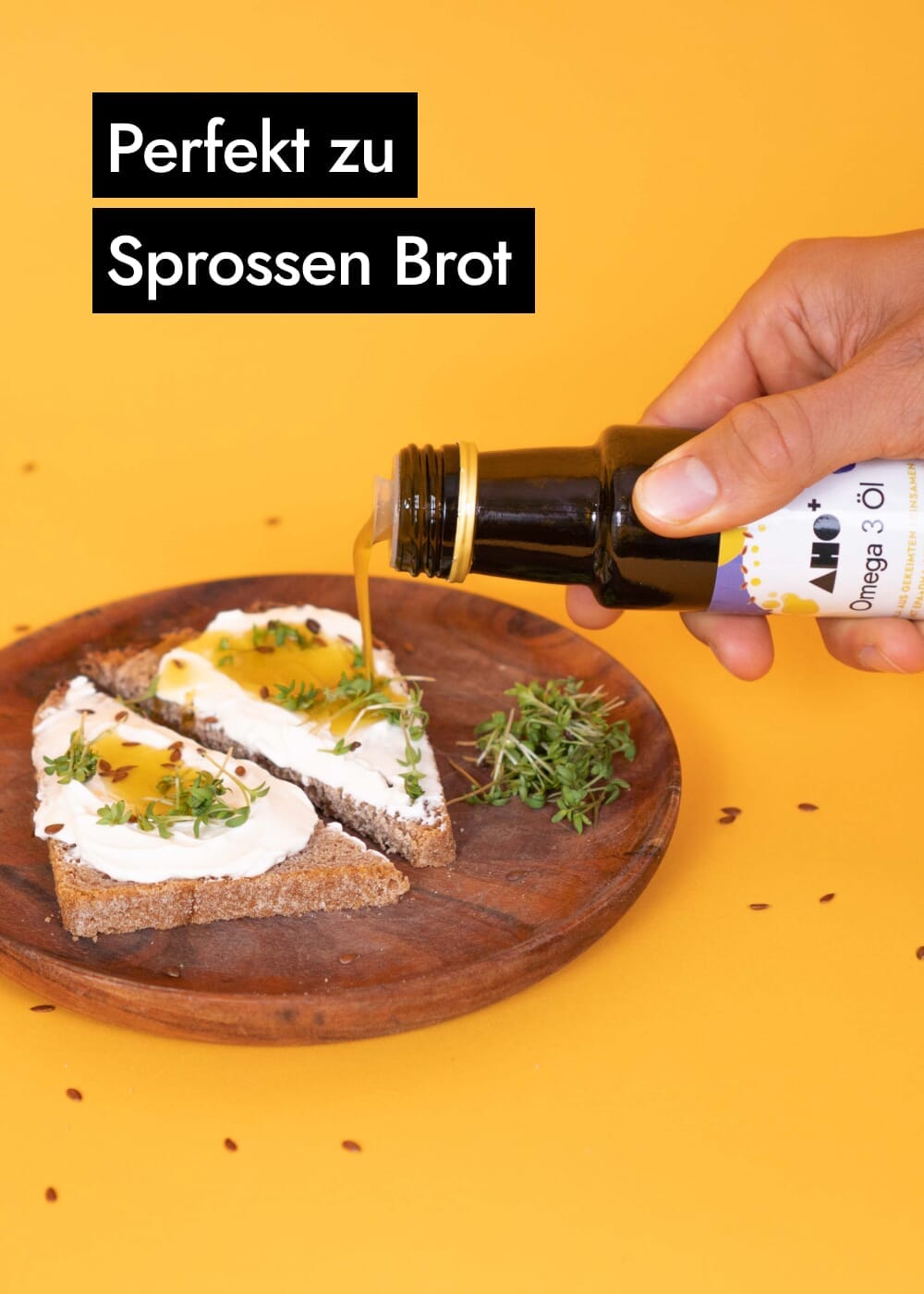 AHO Omega 3 Öl Nahrungsergänzung AHO.BIO GmbH 