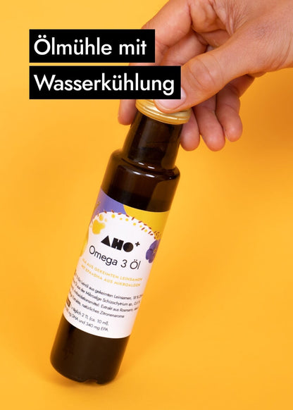AHO Omega 3 Öl Nahrungsergänzung AHO.BIO GmbH 