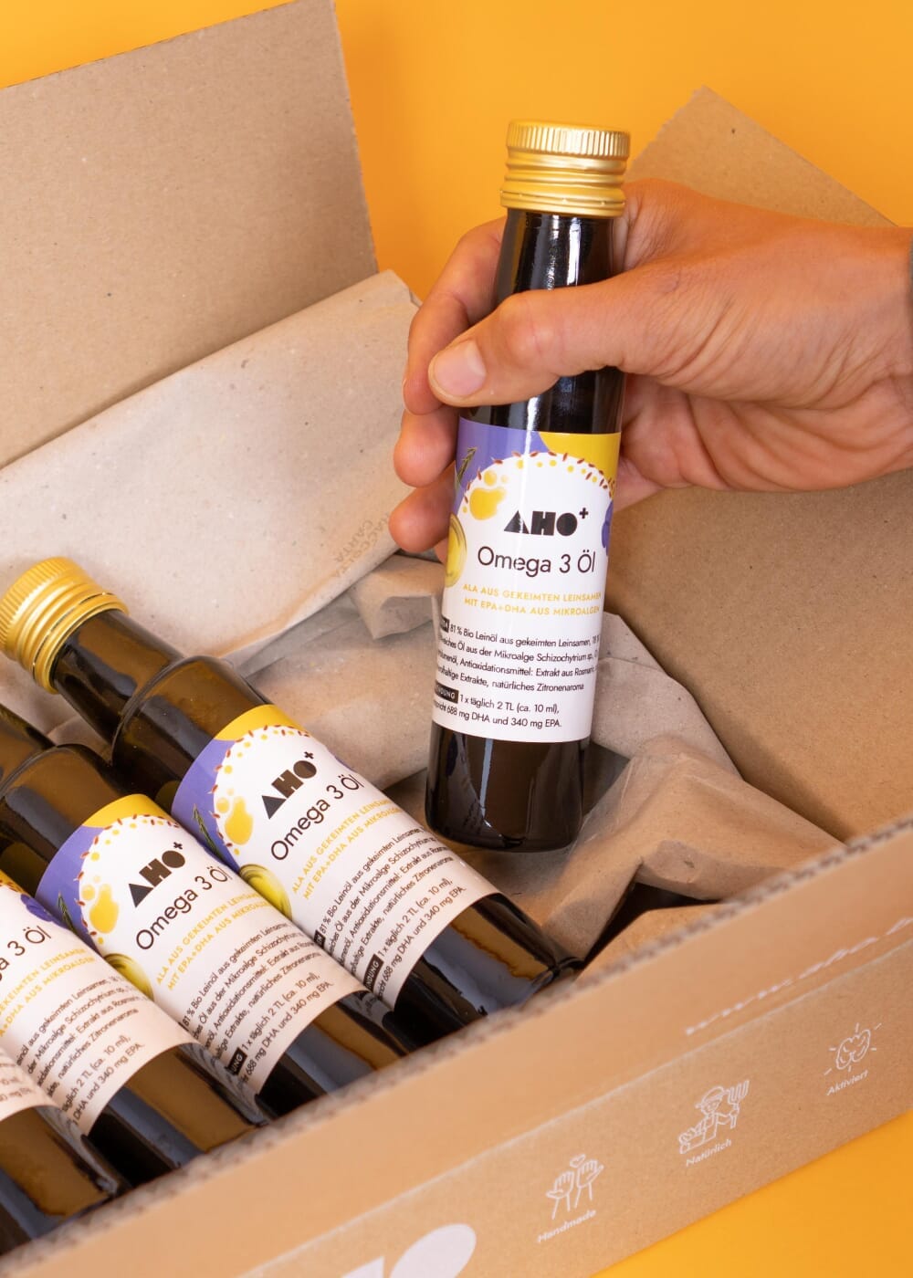 AHO Omega 3 Öl Nahrungsergänzung AHO.BIO GmbH 