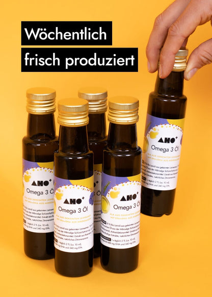 AHO Omega 3 Öl Nahrungsergänzung AHO.BIO GmbH 