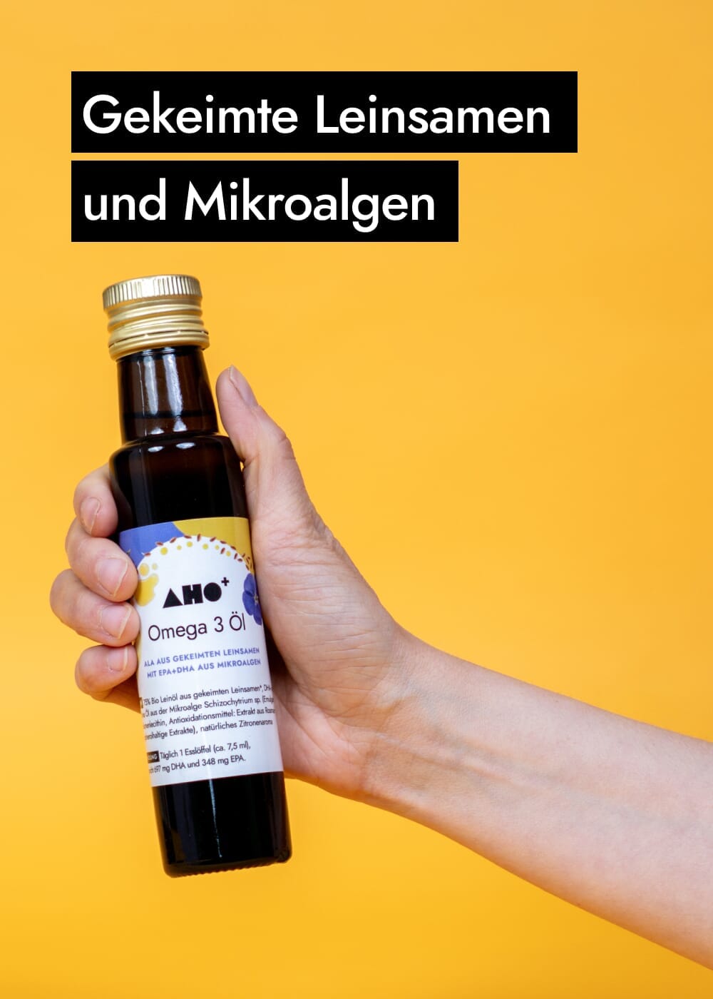 AHO Omega 3 Öl Nahrungsergänzung AHO.BIO GmbH 