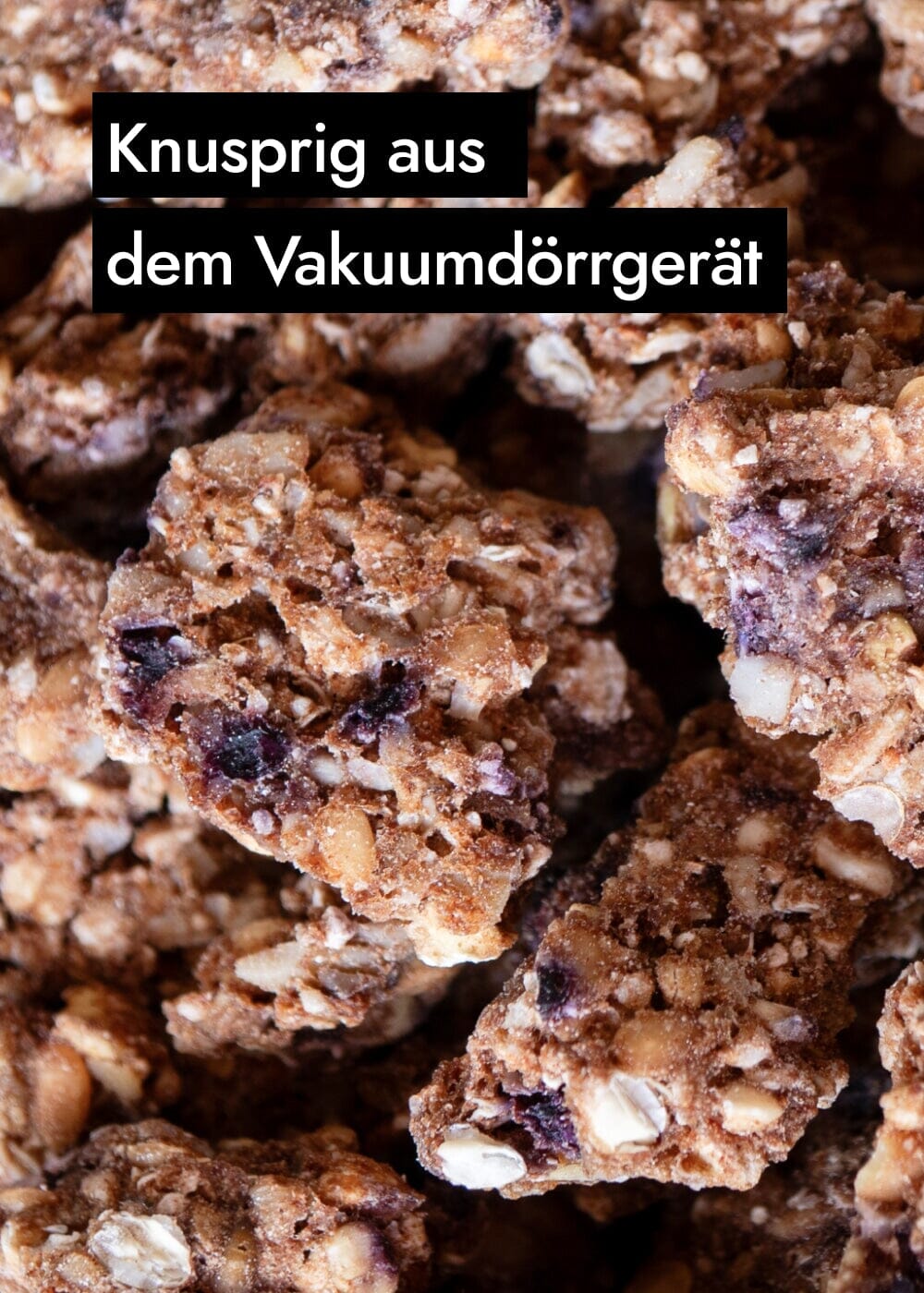 AHO Sprossen Crunchies Raw Vegan Granola AHO.BIO GmbH 