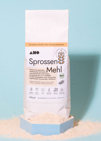 AHO Sprossen Mehl Raw Vegan Pasta AHO.BIO GmbH 