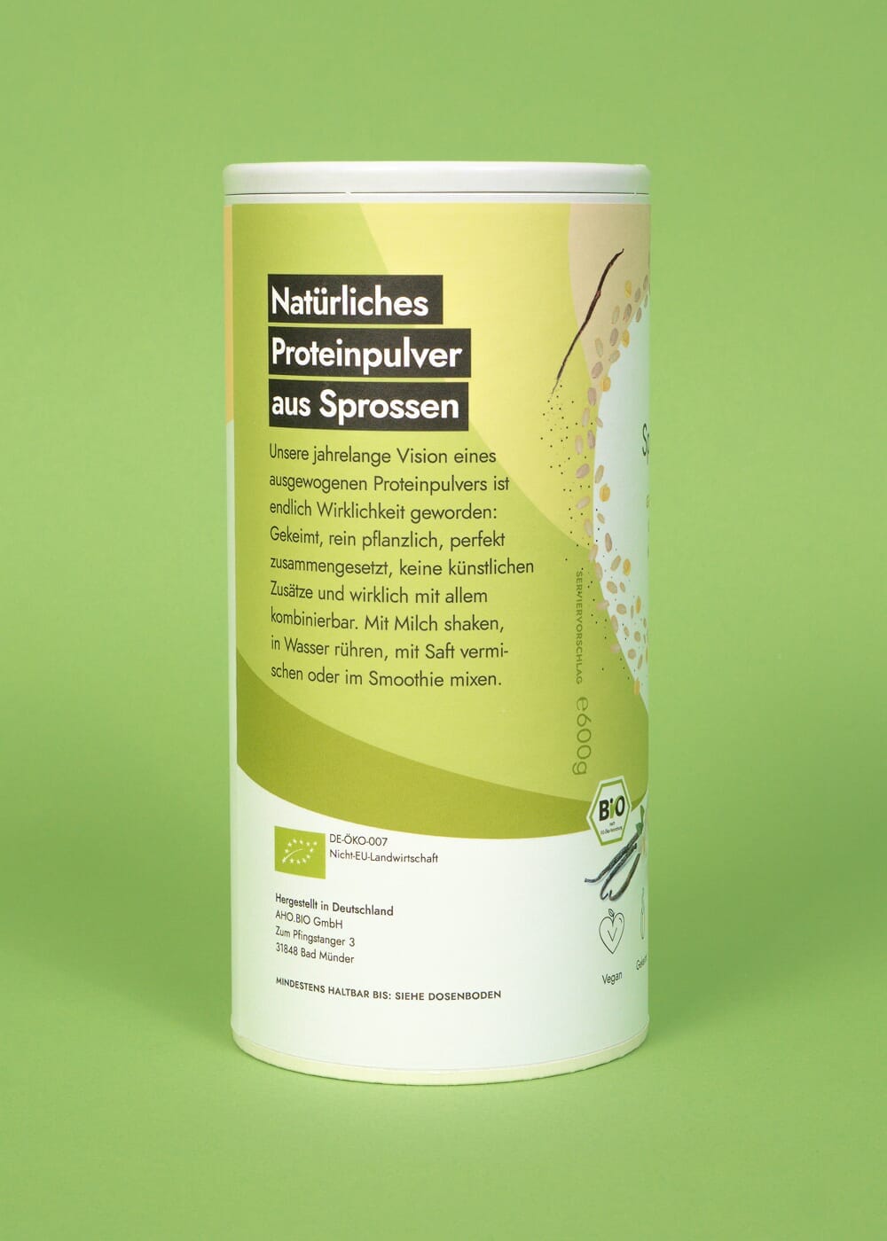 AHO Sprossen Protein Getreide AHO.BIO GmbH 