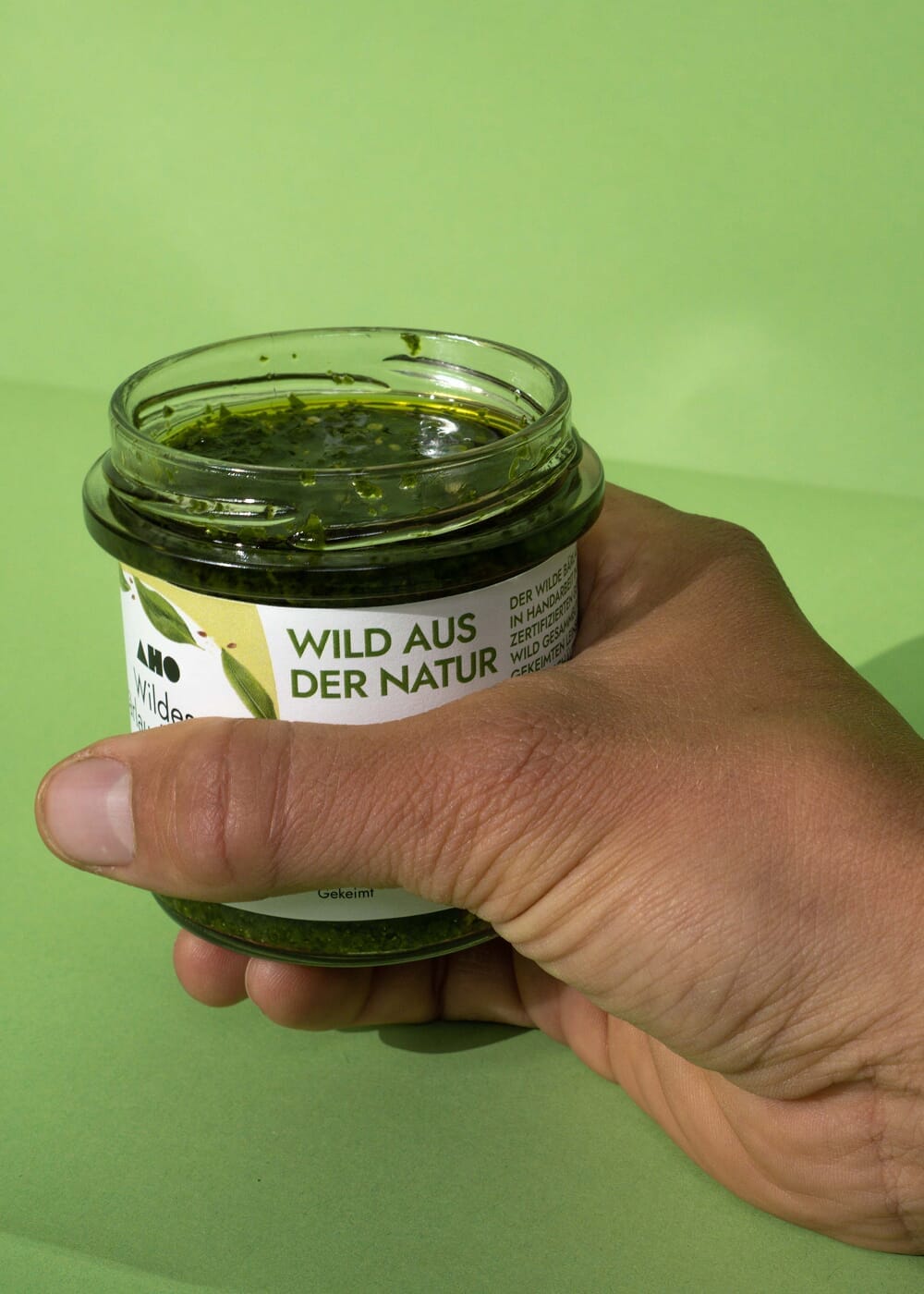 AHO Wildes Bärlauch Pesto Nüsse AHO.BIO GmbH 