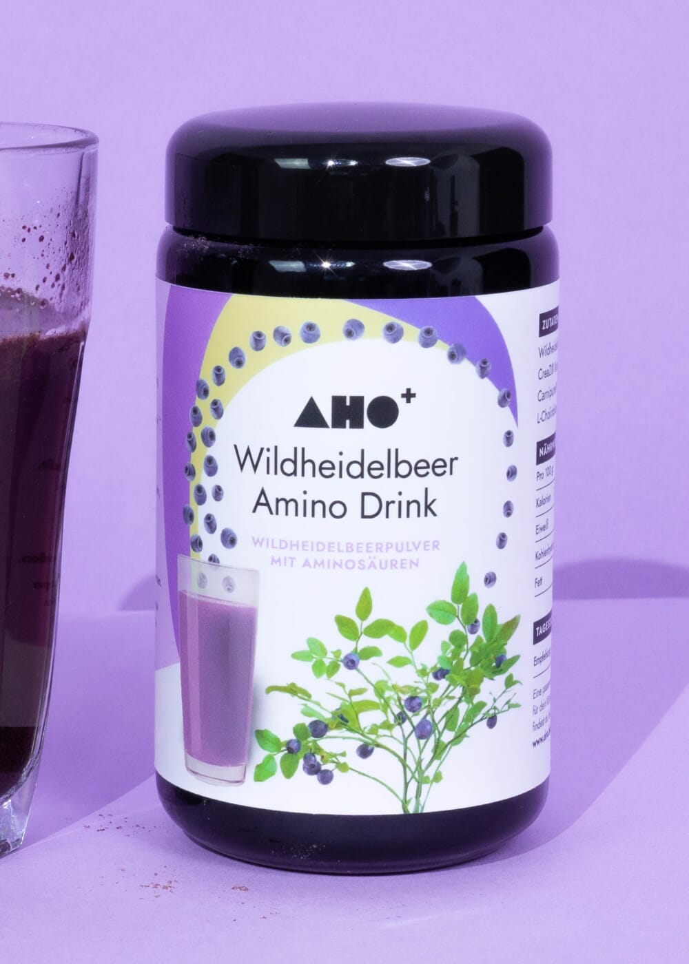 AHO Wildheidelbeer Amino Drink