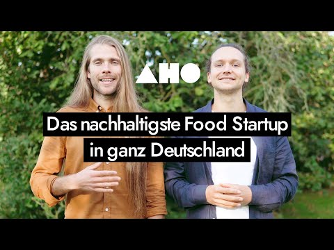 Laden Sie das Video: AHO Bio ist das nachhaltigste Food Startup in ganz Deutschland